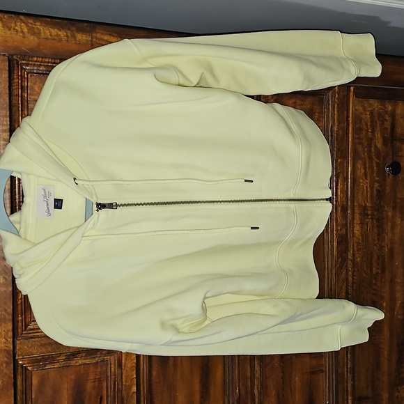 Universal Thread Womens Sz Medium Full Zip Hoodie. Yellow. Very Nice - Picture 2 of 6